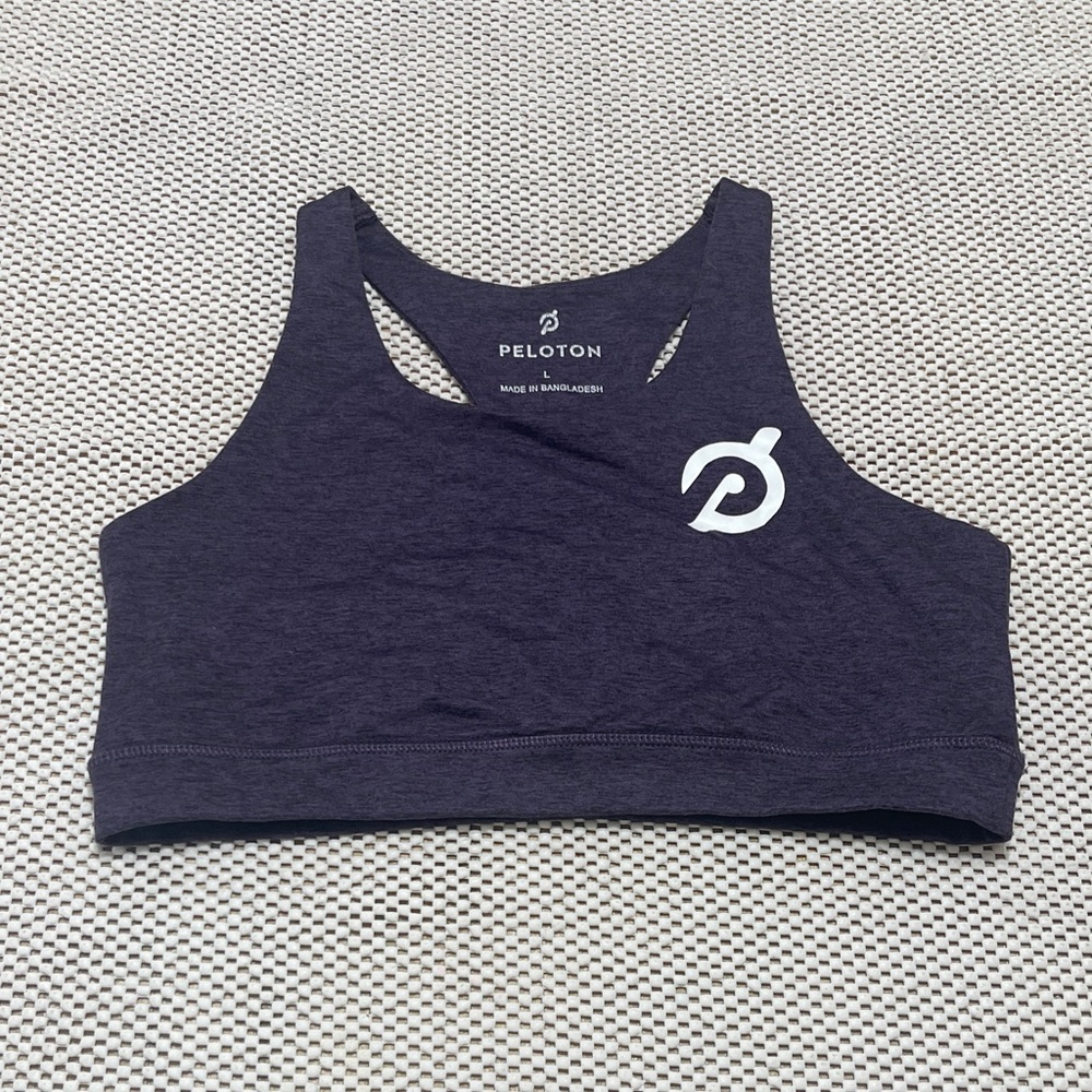 Peloton Purple Sports Bra - Az L